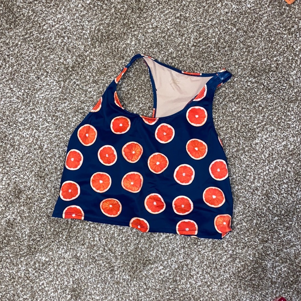 Kortni Jeane Racerback swim top